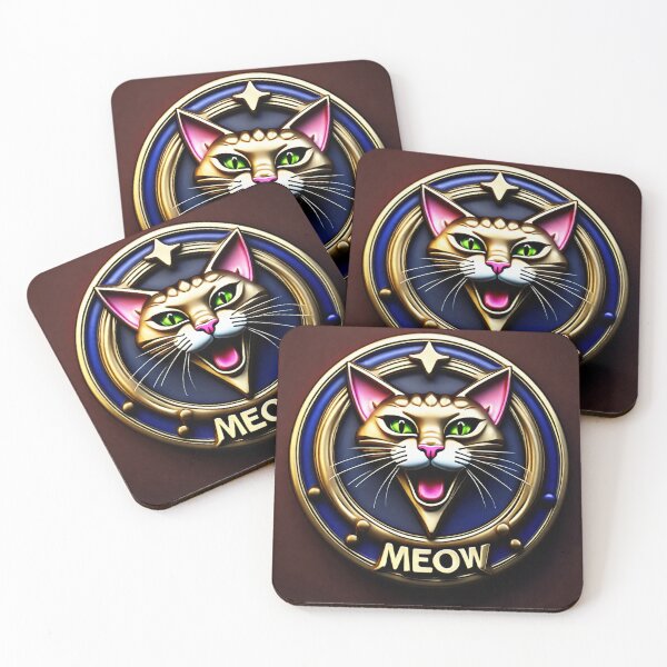 Item preview, badgemeow1 tileartwork joe paulson designed and sold by tileartwork.