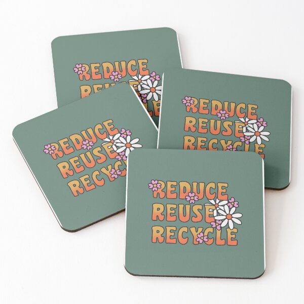 Item preview, Floral reducir reutilizar reciclar designed and sold by Ollyburke123.