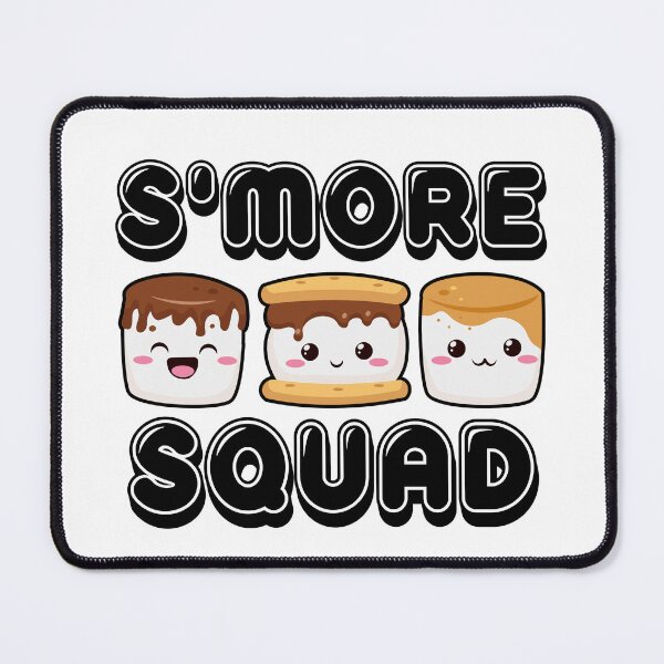 Item preview, Smore Squad Camping Campfire Chocolate Marshmallow S'mores Sticker designed and sold by KGN CREATIVITY.