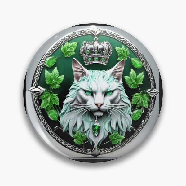 Artikelvorschau, Badgemeow17 TileArtwork Joe Paulson entworfen und verkauft von tileartwork.