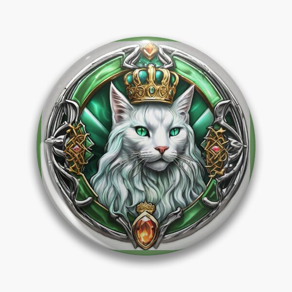 Artikelvorschau, Badgemeow18 TileArtwork Joe Paulson entworfen und verkauft von tileartwork.