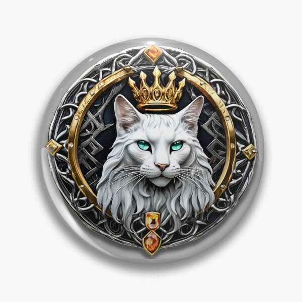 Artikelvorschau, Badgemeow19 TileArtwork Joe Paulson entworfen und verkauft von tileartwork.