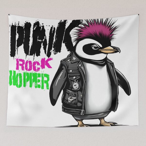 Item preview, Punk Rockhopper designed and sold by Hugmungus.