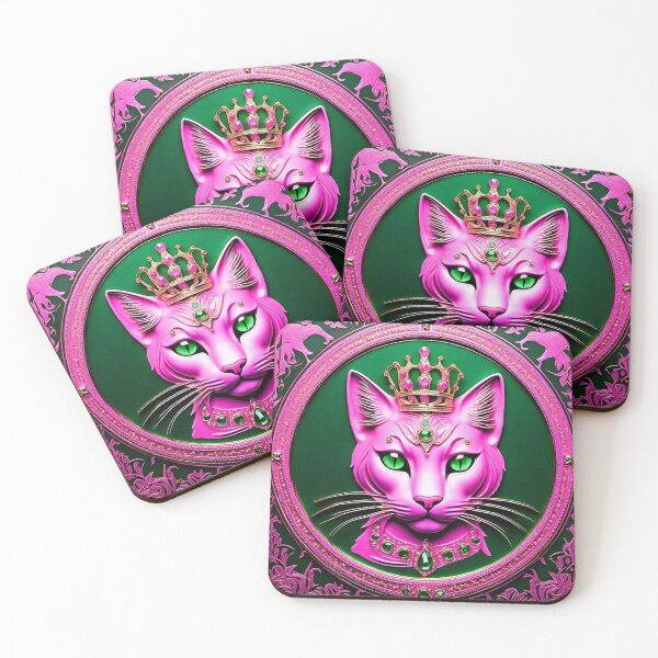 Item preview, Copy of badgemeow1 tileartwork joe paulson designed and sold by tileartwork.