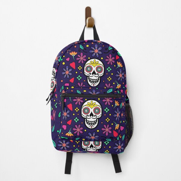 Item preview, Colorful Calaca pattern designed and sold by Polydesign.