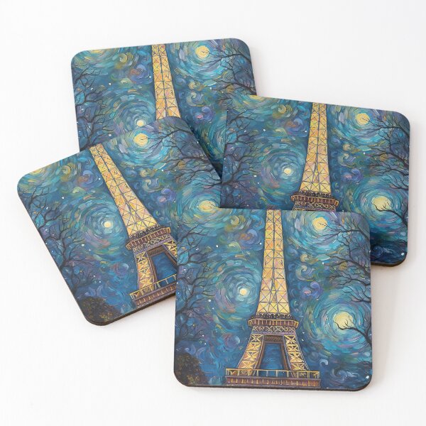 Item preview, Starry Night in Paris designed and sold by OccultDreams.