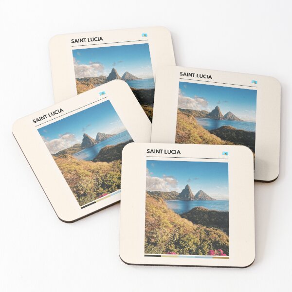 Item preview, Visit Saint Lucia (Travel The World) designed and sold by RabbitK.