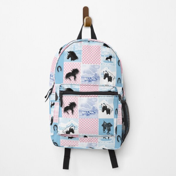 Item preview, Horse Lovers Patchwork with Iconic Landmarks designed and sold by KC Morcom.