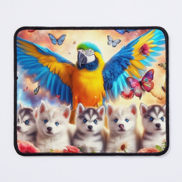 Item preview, Avian Color Palette: Vibrant Parrots in Artistic Creations designed and sold by Daniel Dudgeon.