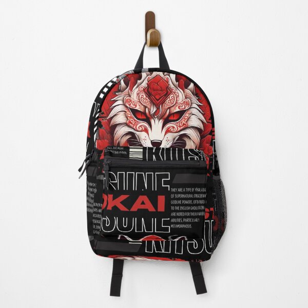 Item preview, Red Kitsune Yokai| demon fox designed and sold by TeenVibe-Shop.