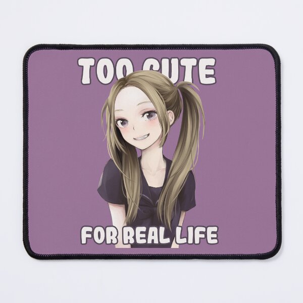 Item preview, Too Cute For Real Life Anime Twintails Waifu designed and sold by therealsadpanda.