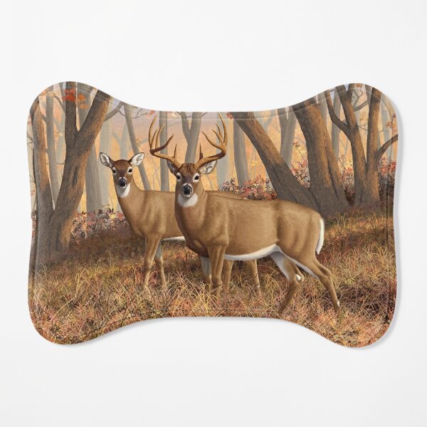  Whitetail Buck Deer Mouse Pad - Wildlife Theme Design