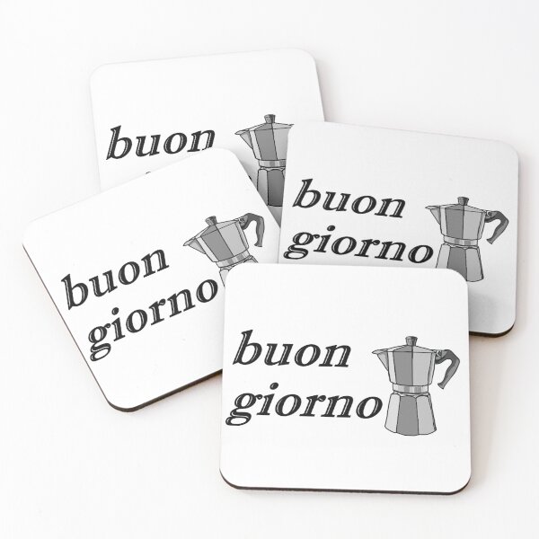 Item preview, buon giorno espresso designed and sold by annesblueart.