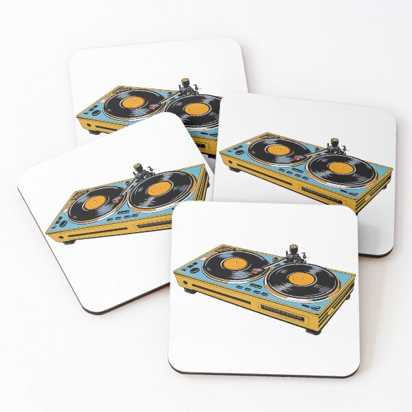 Aperçu de l'œuvre Platine vinyle hip-hop créée et vendue par AfroMatic.