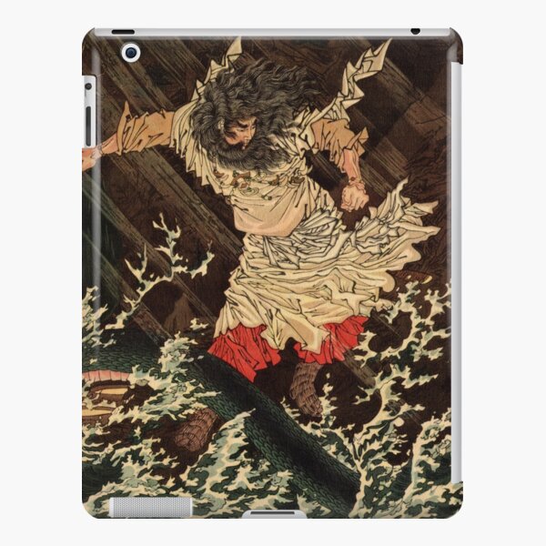 Ukiyo-e print Sasanoo & the Serpent iPad Snap Case