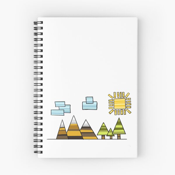 Item preview, Colorful Mountain Scene designed and sold by CrankyAndJaded.