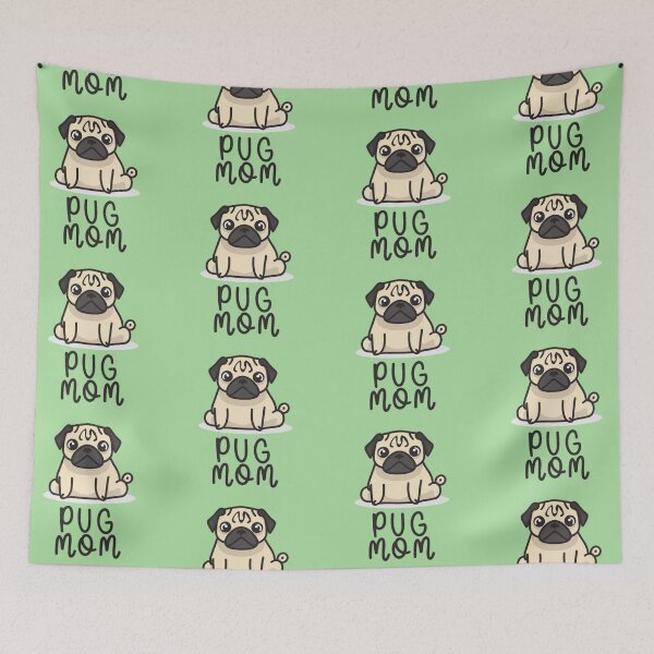 Item preview, Pug Mom v2 designed and sold by FenwickDesign99.
