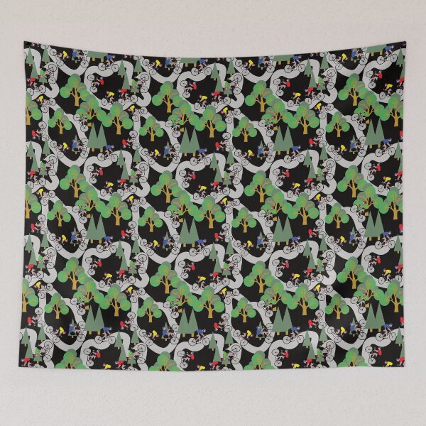 Item preview, Cyclists: Bike riding in the countryside designed and sold by krisevansart.