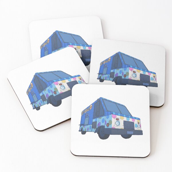 Item preview, big top van truck designed and sold by rainbowcatnip.