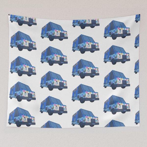 Item preview, big top van truck designed and sold by rainbowcatnip.