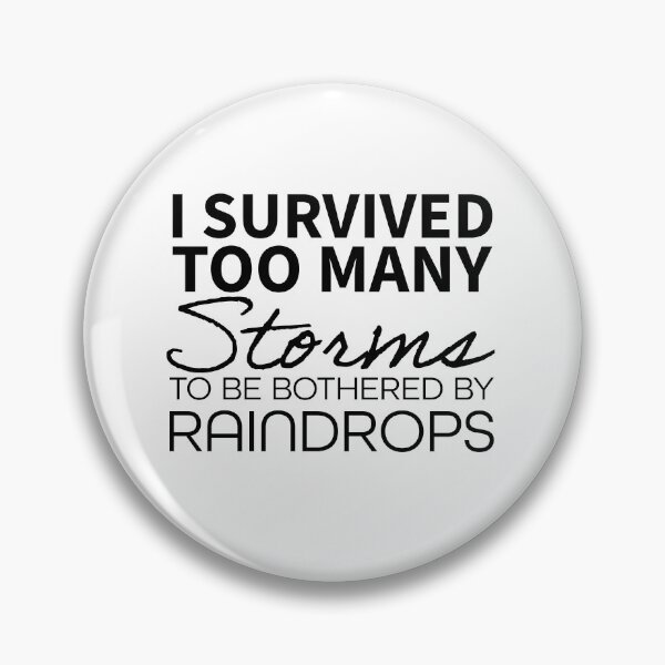 Item preview, I Survived (Black Text) designed and sold by birdyness.