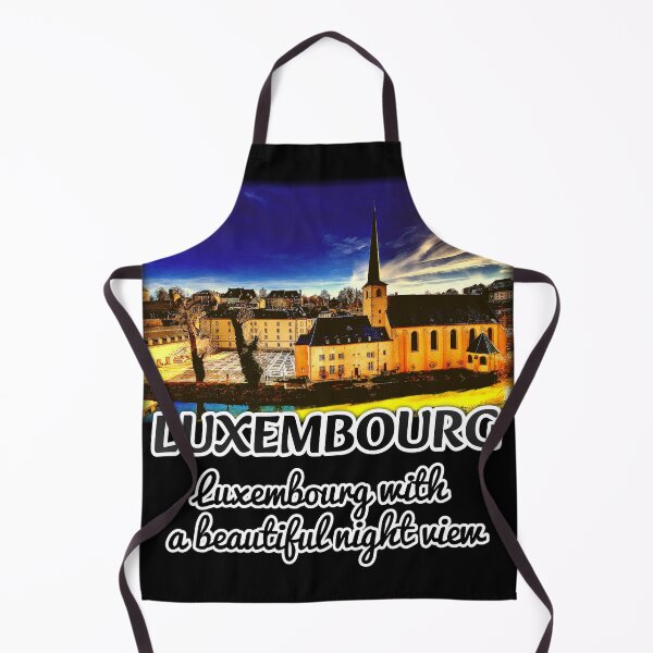 Item preview, Luxembourg, Luxembourg with a beautiful night view designed and sold by zzzozzo.