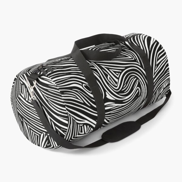 Item preview, Abstract Pattern Black Lines White Background designed and sold by OmikronStore.