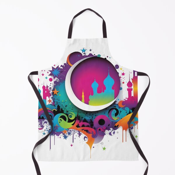 Item preview, Mosque, Colorful Mosque, Neon Islamic Theme, Muslim, Islamic gifts designed and sold by omar-sticker11.