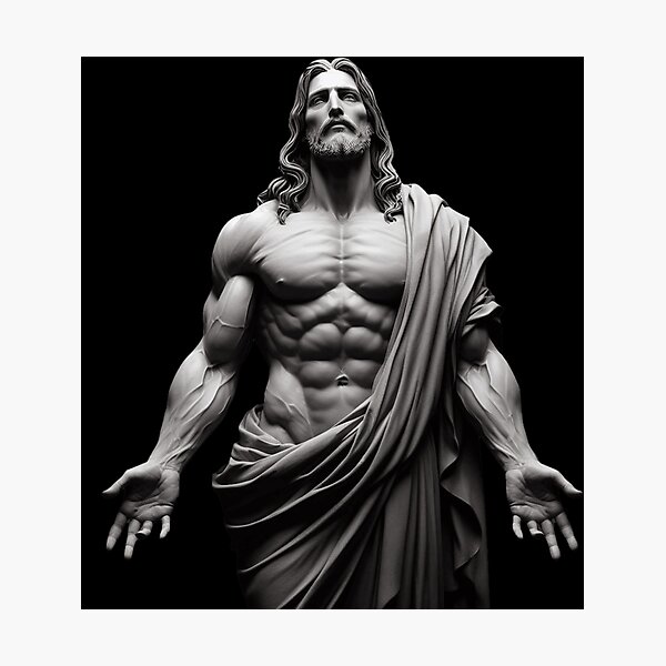 Item preview, Jacked Jesus Christ  designed and sold by HeadTurningArt.