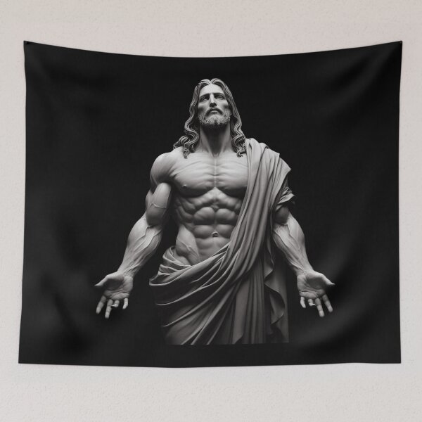 Item preview, Jacked Jesus Christ  designed and sold by HeadTurningArt.