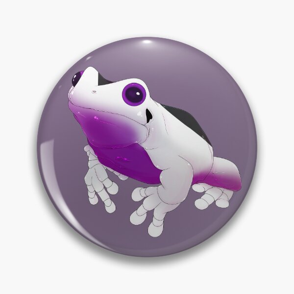 Item preview, Pride - Demisexual Frog designed and sold by Cat Dickerson.