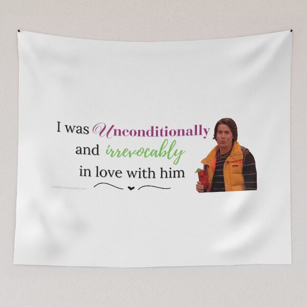 Item preview, I was Unconditionally and Irrevocably In Love with Him Spencer Shay iCarly Bumper Sticker designed and sold by hyperfocusrach.