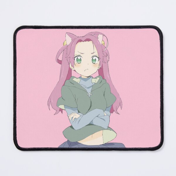 Item preview, Pink Angry Catgirl Waifu designed and sold by therealsadpanda.