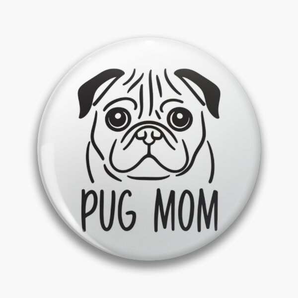 Artikelvorschau, Mops-Mama v4 entworfen und verkauft von FenwickDesign99.