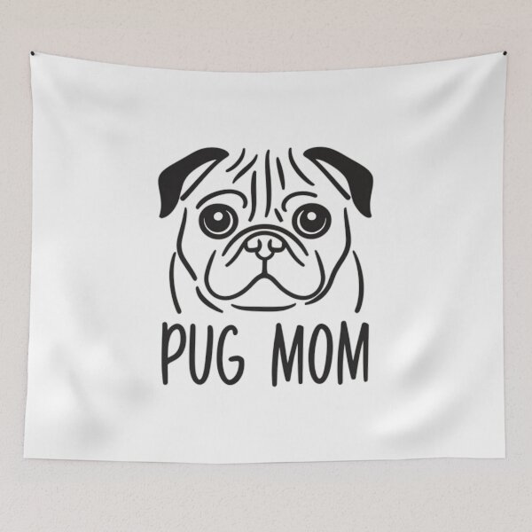 Item preview, Pug Mom v4 designed and sold by FenwickDesign99.