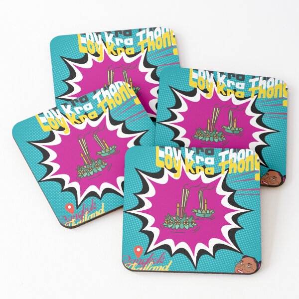Item preview, Pop art Loy kra thong Thai Festival designed and sold by PanyArt.