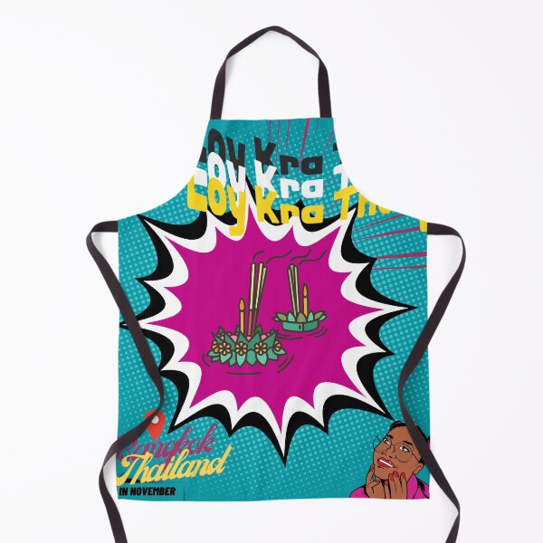 Item preview, Pop art Loy kra thong Thai Festival designed and sold by PanyArt.