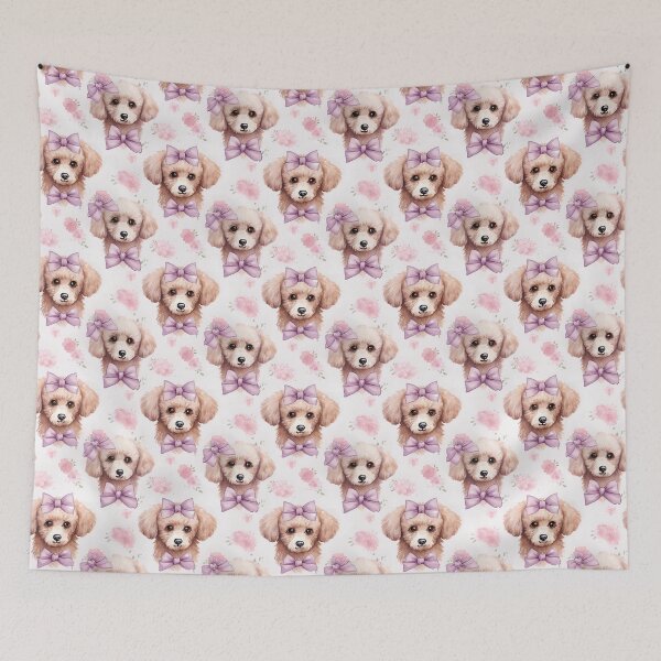 Item preview, Elegant Curls: Poodle Grace designed and sold by qoodesignstudio.