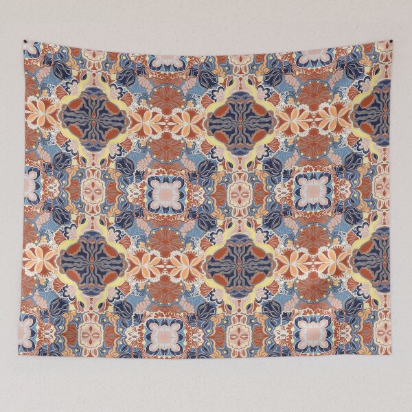 Item preview, Colourful doodle pattern designed and sold by DColourMuse.