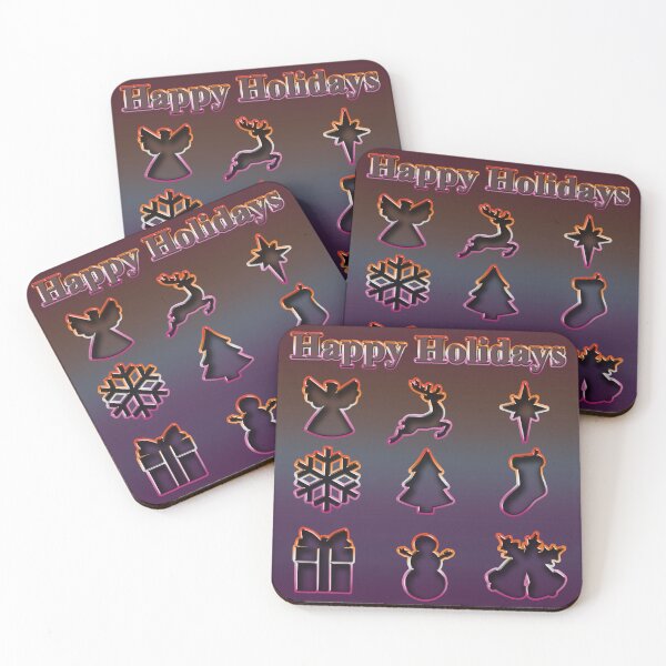 Item preview, LGBT Cookie cutters Happy Holidays Lesbian Pride designed and sold by TheirChoice.