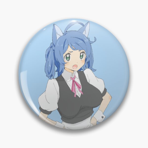 Item preview, Blue Nekomimi Maid Waifu designed and sold by therealsadpanda.