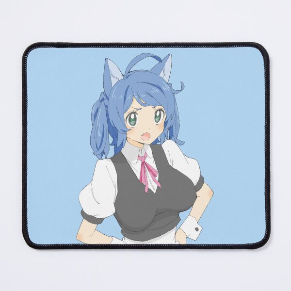 Item preview, Blue Nekomimi Maid Waifu designed and sold by therealsadpanda.