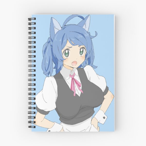 Item preview, Blue Nekomimi Maid Waifu designed and sold by therealsadpanda.
