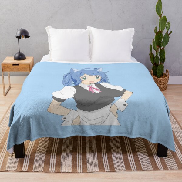 Item preview, Blue Nekomimi Maid Waifu designed and sold by therealsadpanda.