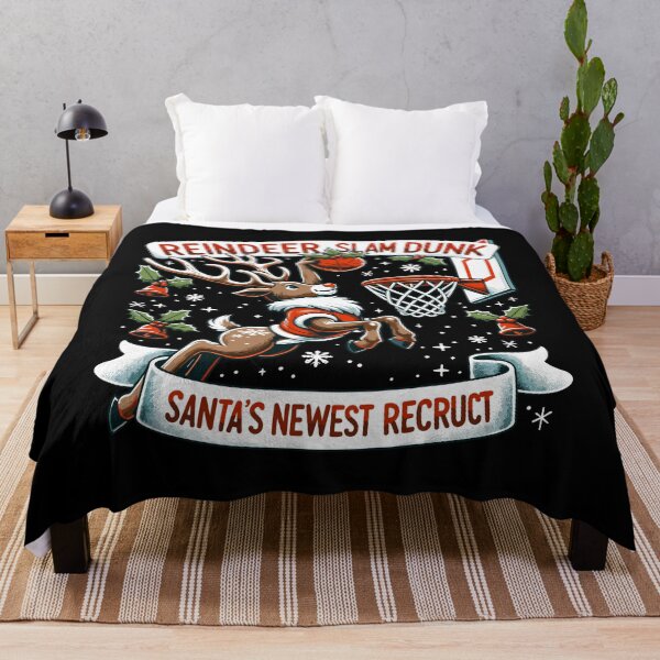 Item preview, Reindeer Slam Dunk designed and sold by MAPDDesigns.