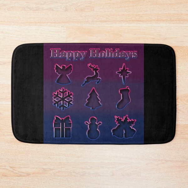 Item preview, LGBT Cookie cutters Happy Holidays Bisexual Pride designed and sold by TheirChoice.