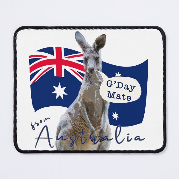 Item preview, G'Day Mate - Kangaroo designed and sold by Michael van der Hoorn.