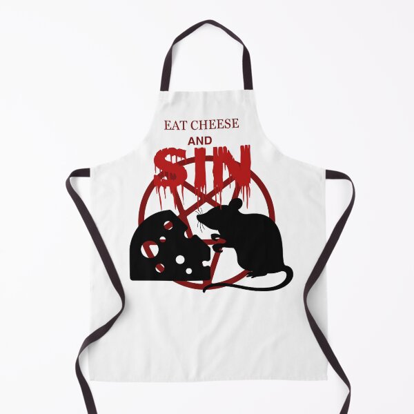Item preview, Eat Cheese And Sin designed and sold by BuckWildDesigns.