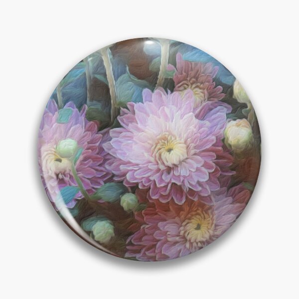 Item preview, Pink Chrysanthemum Flowers In Autumn designed and sold by Heathermarie321.