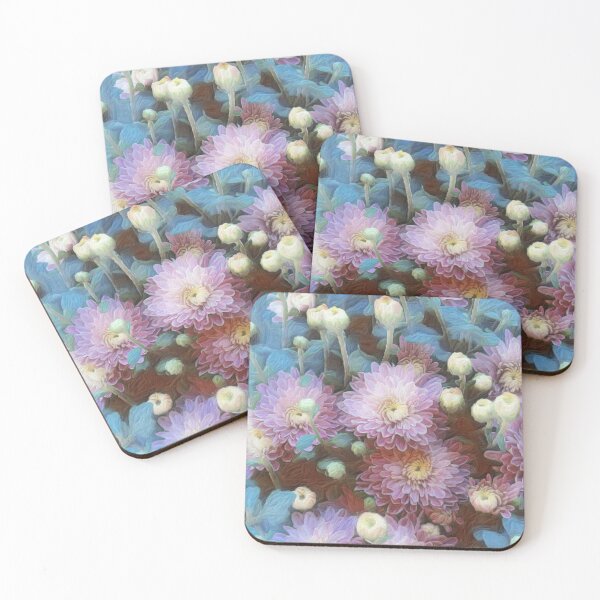 Item preview, Pink Chrysanthemum Flowers In Autumn designed and sold by Heathermarie321.